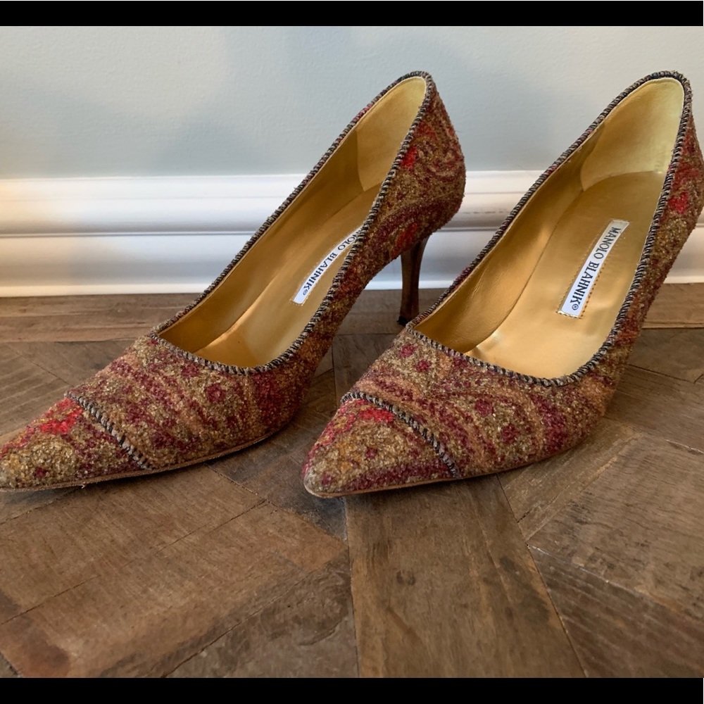 Beautiful Fabric Manolo Blahnik’s